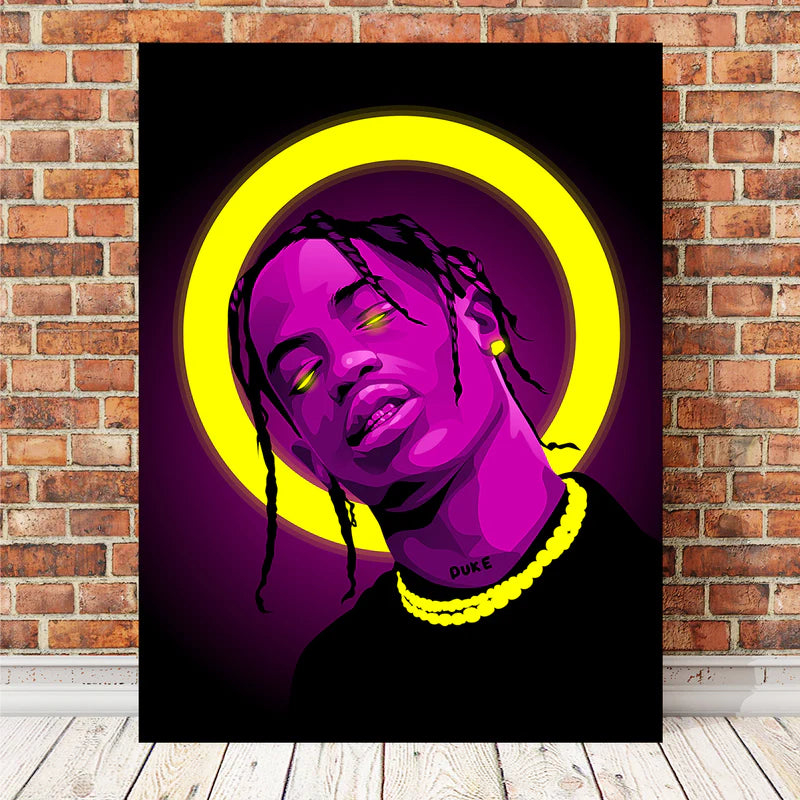Travis Scott Wall Art